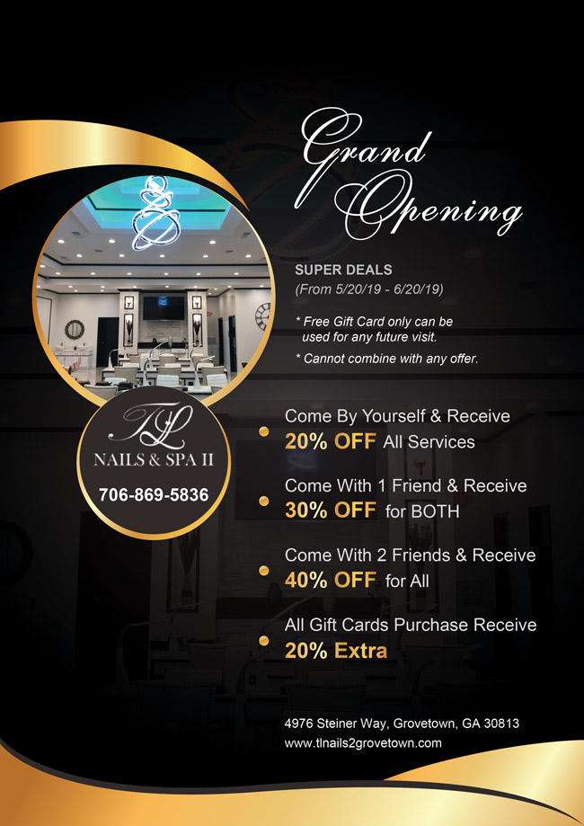 Nail Salon 30813 TL Nails & Spa II of Grovetown, GA Manicure